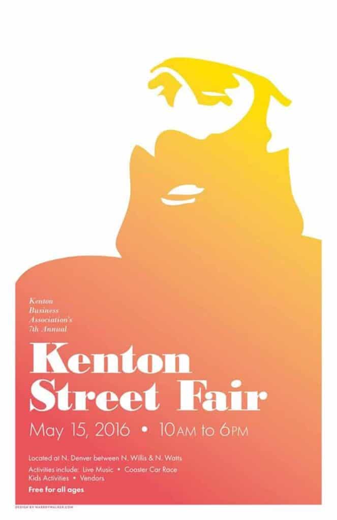 Kenton Street Fair 2016 Poster